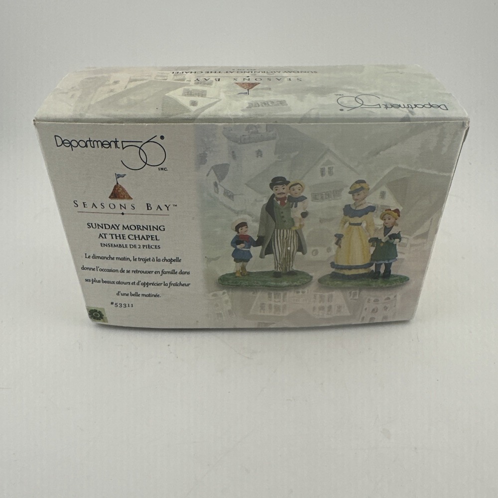 Dept 56 Seasons Bay Sunday Morning at the Chapel #53311